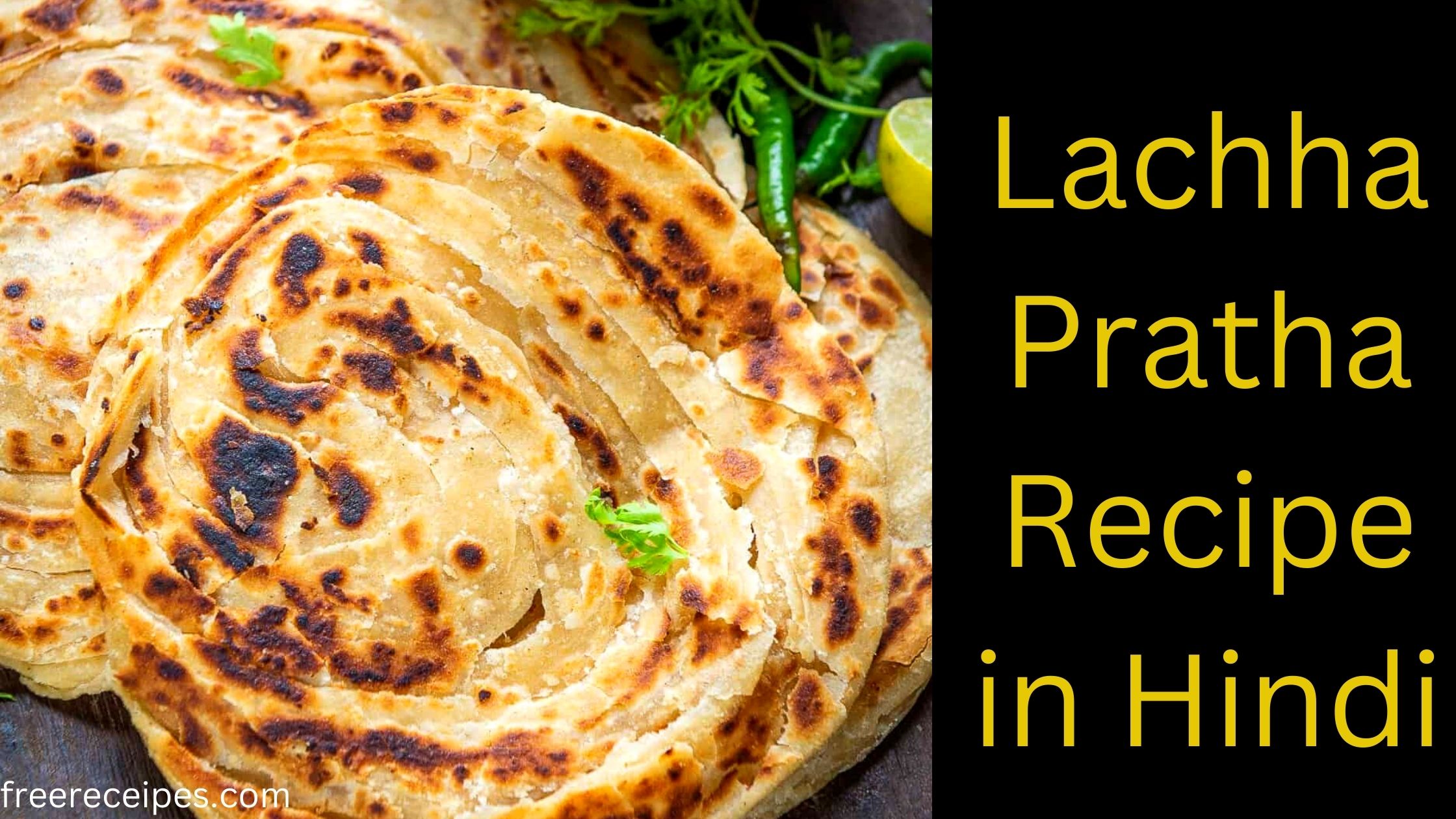 Lachha Pratha Recipe in Hindi
